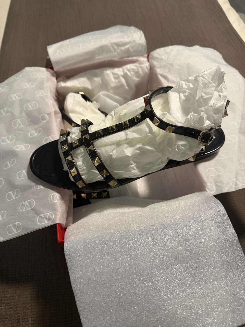 Valentino Rockstud Sandals - Picture 7 of 11